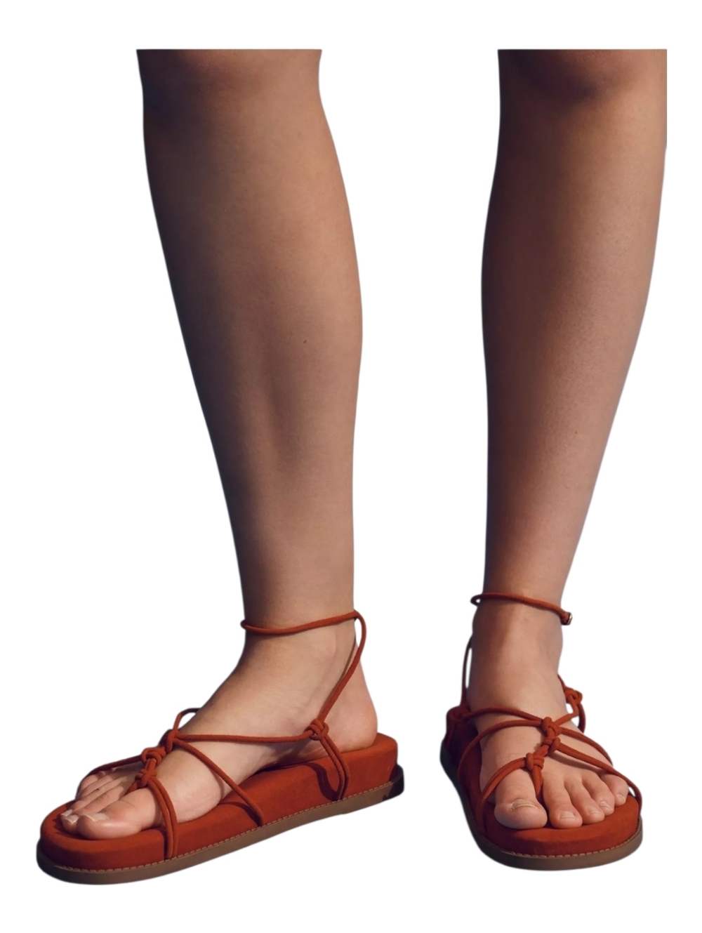 Schutz Calabria Strappy Suede Sporty Sandals Size 8.5